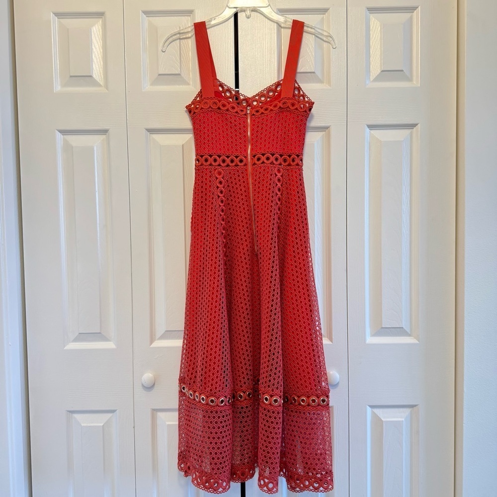 Maje Coral Sleeveless Midi Sundress, Size 1 - Picture 4 of 16